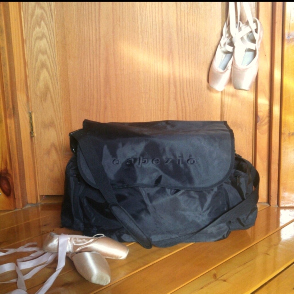 Capezio Ballet Dance Large Black Duffle Bag